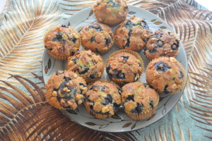 Eleven Blueberry Muffins